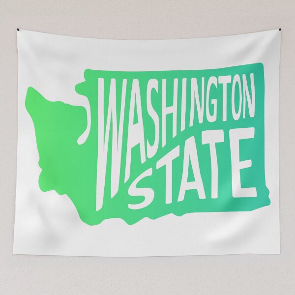 Item preview, washington state map outline design designed and sold by cangurojoe.