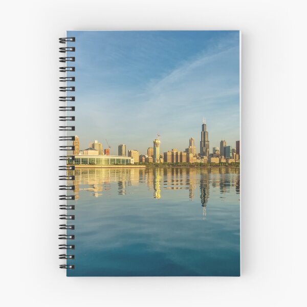 Item preview, Hazy Golden Chicago Skyline designed and sold by mljdwhite.