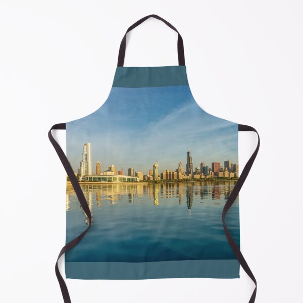 Item preview, Hazy Golden Chicago Skyline designed and sold by mljdwhite.