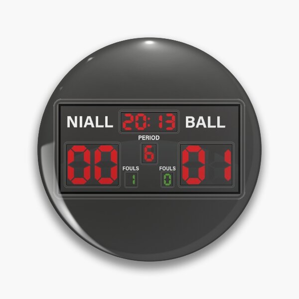 Item preview, Niall Horan vs. basketball designed and sold by Yulia Khrushcheva.