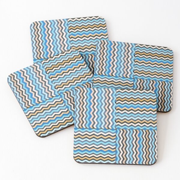 Item preview, Patchwork Ocean Waves designed and sold by Kawaii85.