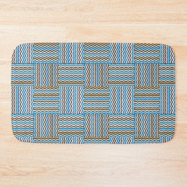 Item preview, Patchwork Ocean Waves designed and sold by Kawaii85.