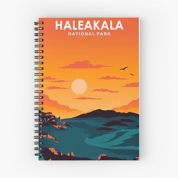 Item preview, Cartel de viaje de hawaii del parque nacional haleakala designed and sold by Stadify.