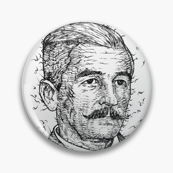 Item preview, WILLIAM FAULKNER ink portrait .2 designed and sold by lautir.