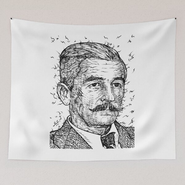Item preview, WILLIAM FAULKNER ink portrait .2 designed and sold by lautir.