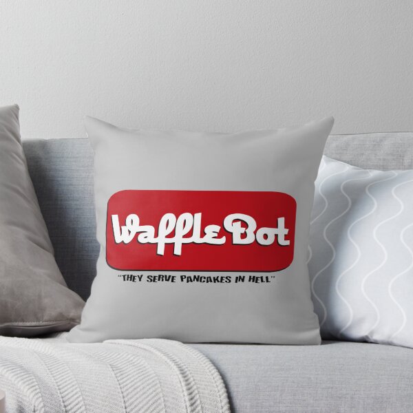 Item preview, Waffle Bot "They Serve Pancakes in Hell" designed and sold by gorillamask.