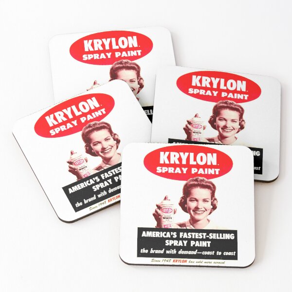 Item preview, vintage Krylon spray paint sign designed and sold by K-Vandal.