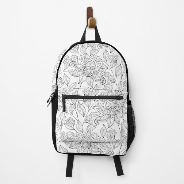 Item preview, Non Colored Pattern with Floral Motifs designed and sold by lissantee.