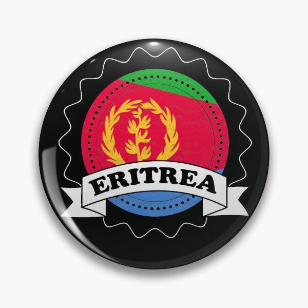 Item preview, Eritrea Emblem-Badge-Flag designed and sold by Gina-Driada.