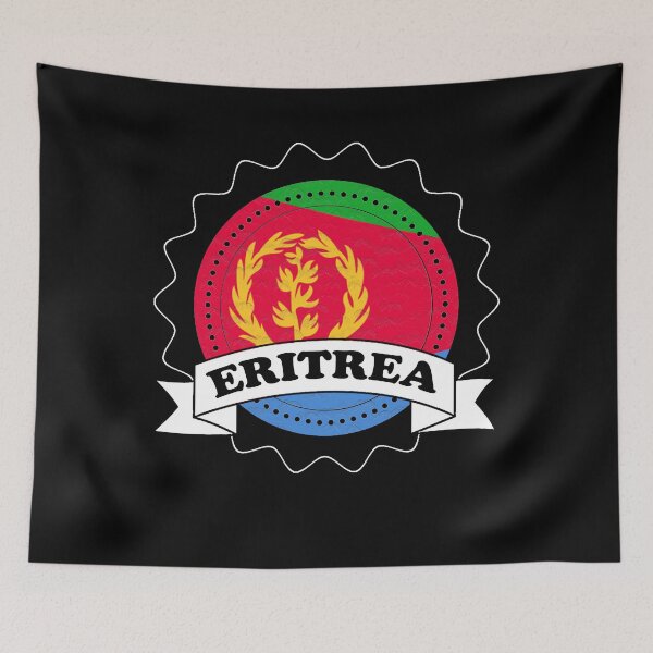 Item preview, Eritrea Emblem-Badge-Flag designed and sold by Gina-Driada.