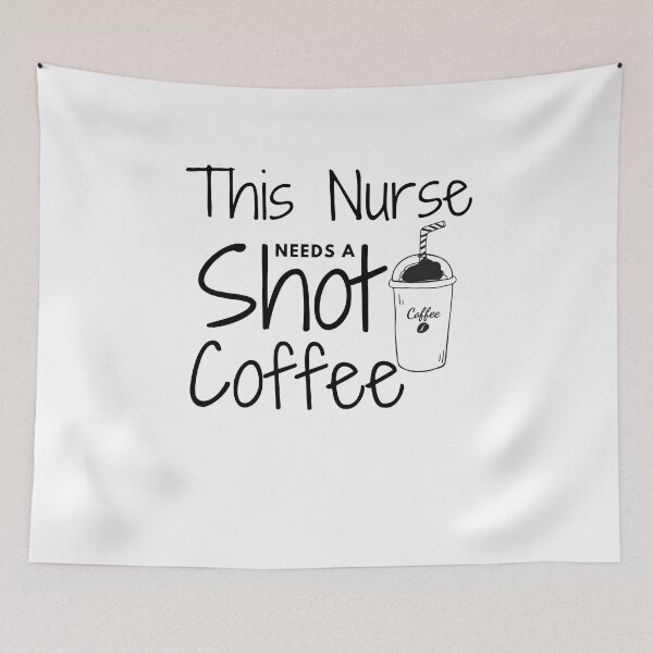 Item preview, This Nurse Needs A Shot Coffee  designed and sold by ThebestArtshop.