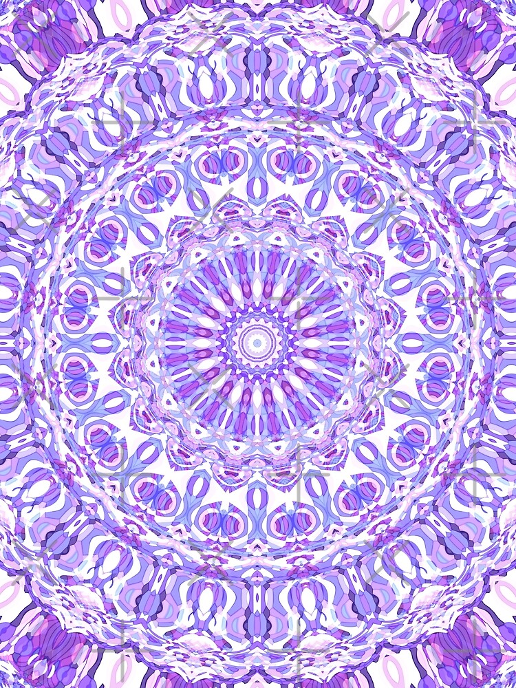Violet Ray Mandala by kellydietrich