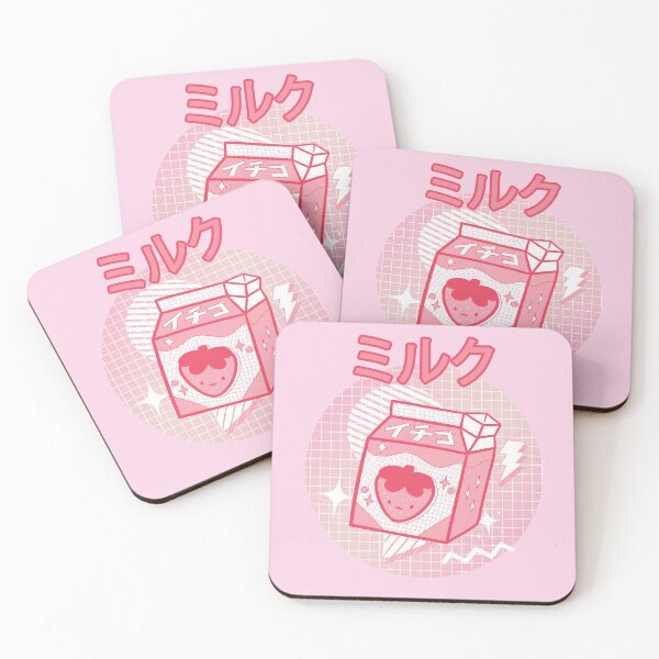 Item preview, 90s Kawaii Strawberry Milk Shake Carton Drink designed and sold by SoloTravelerSt.