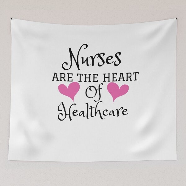 Item preview,  NURSES ARE THE HEART OF HEALTHCARE designed and sold by ThebestArtshop.