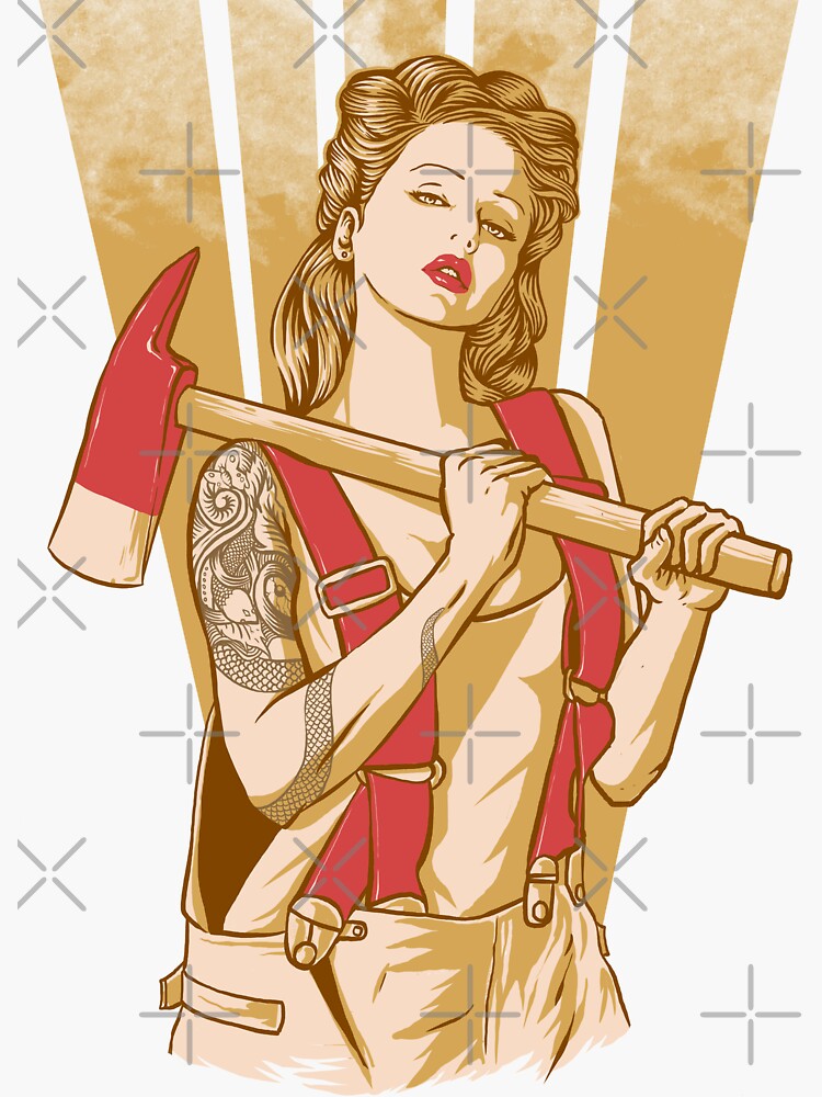 Axe girl by barmalisiRTB