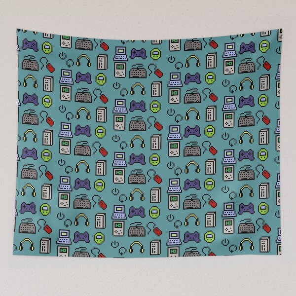 Item preview, Pixelated Gaming Galore pattern designed and sold by For the love of Pixels.