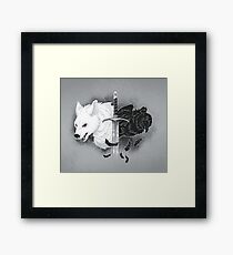 Ghost Wings Framed Print