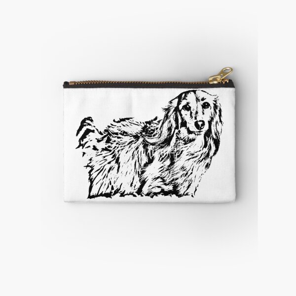 Item preview, Stunning Long Haired Dachshund designed and sold by SmartPooch.