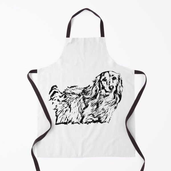 Item preview, Stunning Long Haired Dachshund designed and sold by SmartPooch.