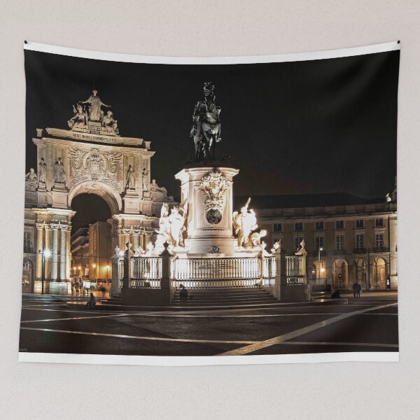 Item preview, Night Scenes From The City - 1 - Rua Agusta Arch © designed and sold by © Hany G. Jadaa © Prince John Photography.