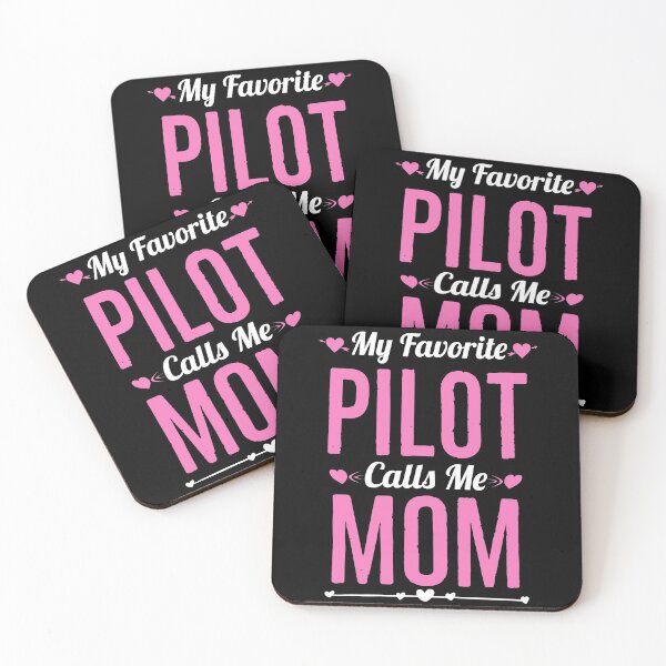 Item preview, My Favorite Pilot Calls Me Mom designed and sold by Luna1Shop.