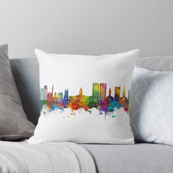 Item preview, Stockport England Skyline designed and sold by ArtPrints.