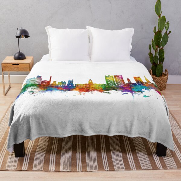 Item preview, Stockport England Skyline designed and sold by ArtPrints.