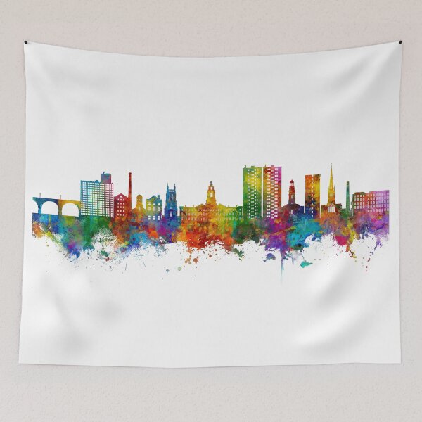 Item preview, Stockport England Skyline designed and sold by ArtPrints.
