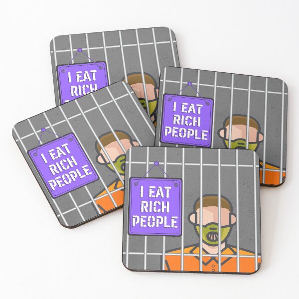 Item preview, Caution: I Eat Rich People designed and sold by LulusaurusRex.