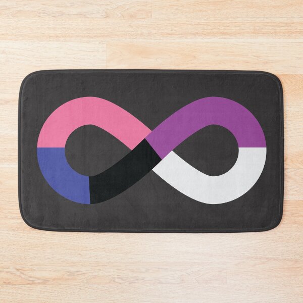 Item preview, Autistic Pride - Genderfluid designed and sold by Littlezilla.