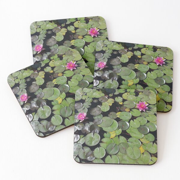 Item preview, pink lotus flowers on the pond designed and sold by Olga Kydryavskaya.