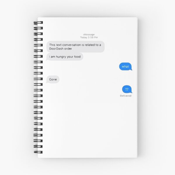 Item preview, Cursed DoorDash Order designed and sold by c0bera.