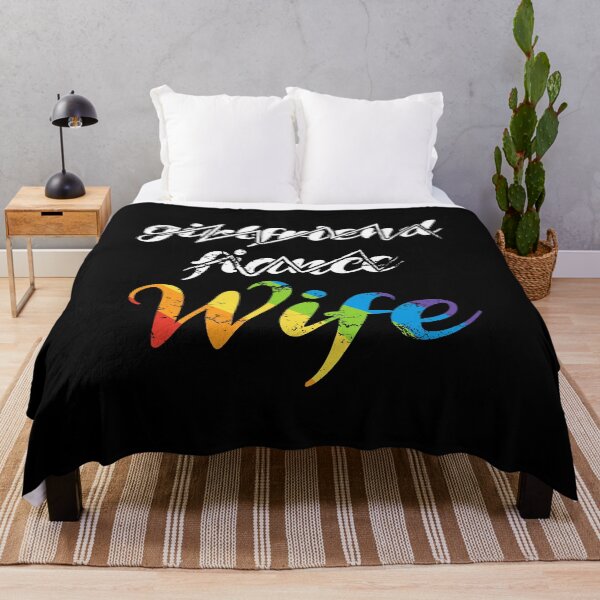 Item preview, Girlfriend Fiance Wife Wedding Anniversary LGBTQ Community Love Couples Lesbian Transgender Rainbow Bisexual designed and sold by shirti.