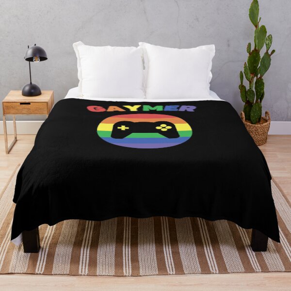 Item preview, Gaymer Pride LGBT - Rainbow Flag Gay Lesbian designed and sold by Anton Ashraf.