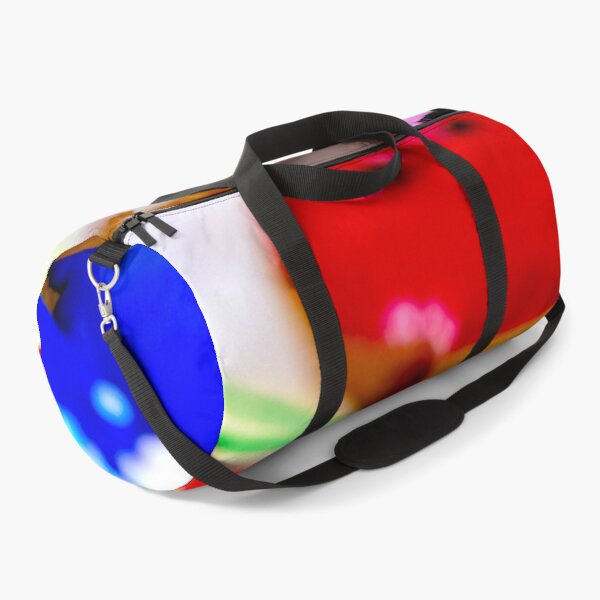 Item preview, Colorful blue, red, brown and stripe donuts with white background designed and sold by Artsy Boulevard.