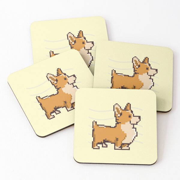 Item preview, Arte doge corgi pixelado designed and sold by nbakash.