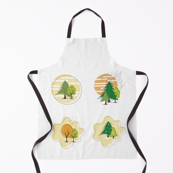 Item preview, Seasons. Four Season Total Landscaping. Bright graphic print. designed and sold by Irinakurta.