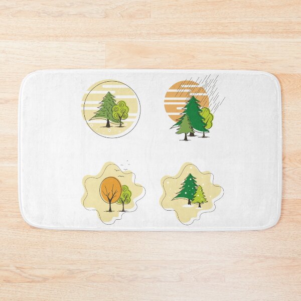 Item preview, Seasons. Four Season Total Landscaping. Bright graphic print. designed and sold by Irinakurta.