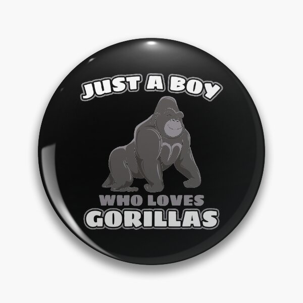 Item preview, Just a Boy who loves Gorillas Design for a Boy Gorillas Design designed and sold by shirti.