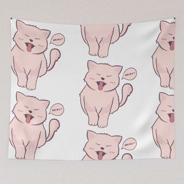 Item preview, Cute Yawn Cat designed and sold by cimong.