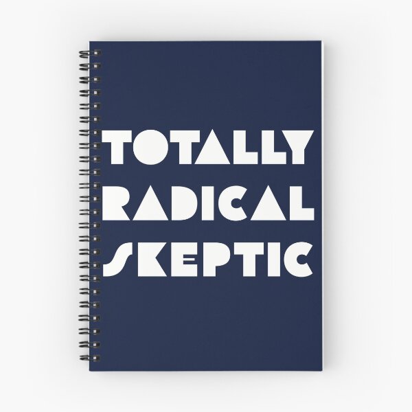 Item preview, totally radical skeptic white flegrei designed and sold by PatsIsland.