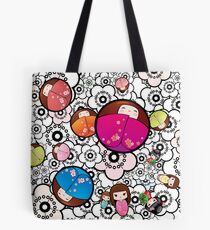 Kokeshi dolls Tote Bag