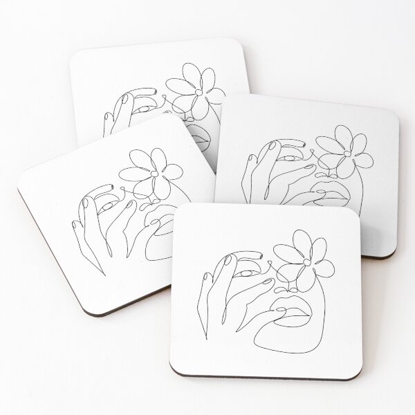 Item preview, Nature woman head. Line art female face designed and sold by OneLinePrint.