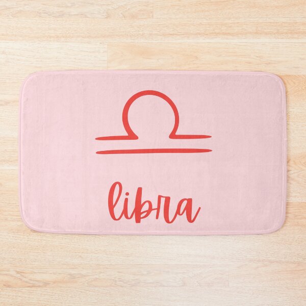 Item preview, minimalist libra in red and pink designed and sold by neopop.