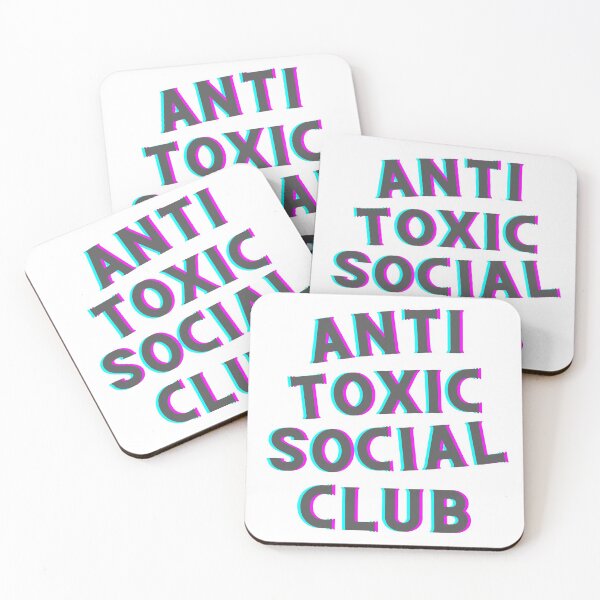 Item preview, Anti Toxic Social Club designed and sold by ChilledTaho.