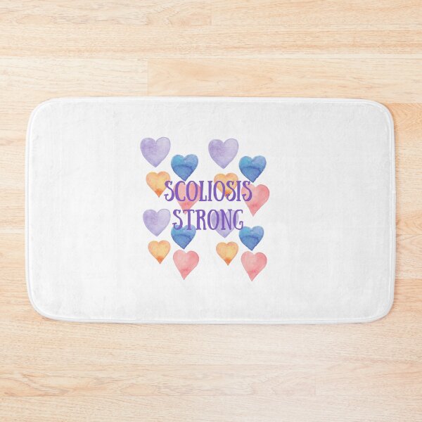 Item preview, Scoliosis Strong With Hearts Design - Violet  designed and sold by hopescoliosis.
