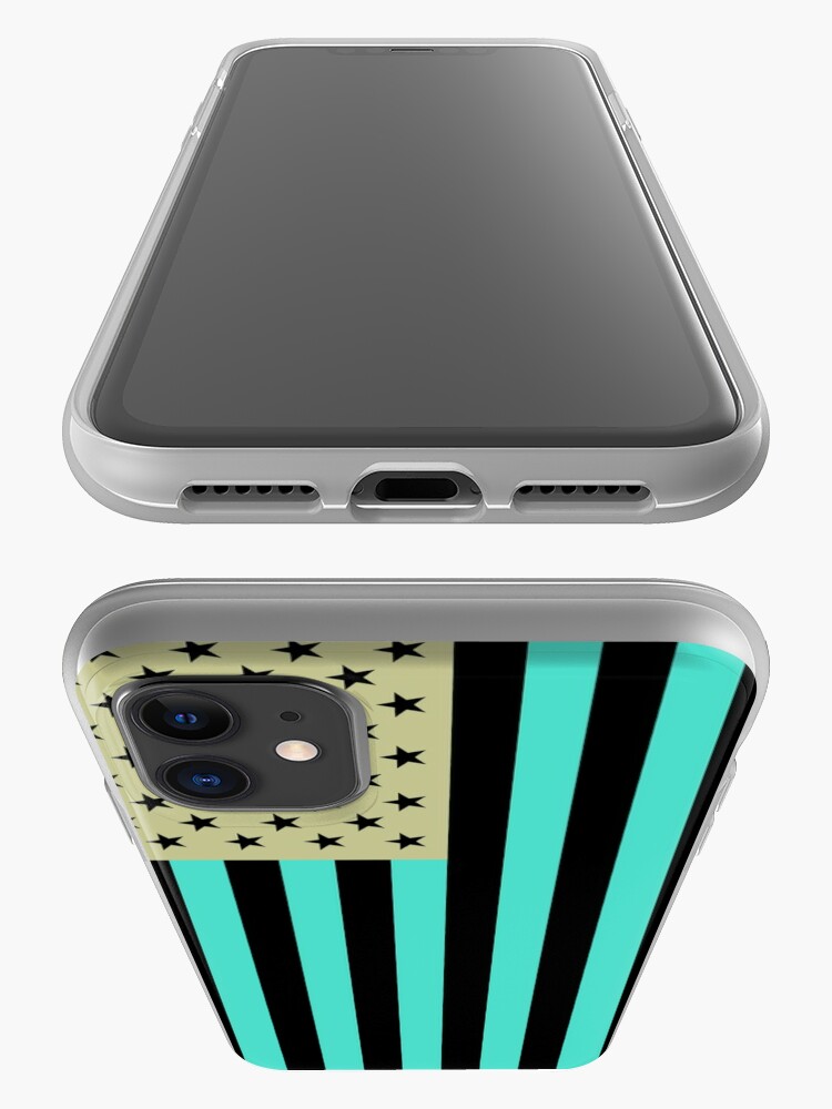 "USA flag inverted color" iPhone Case & Cover by