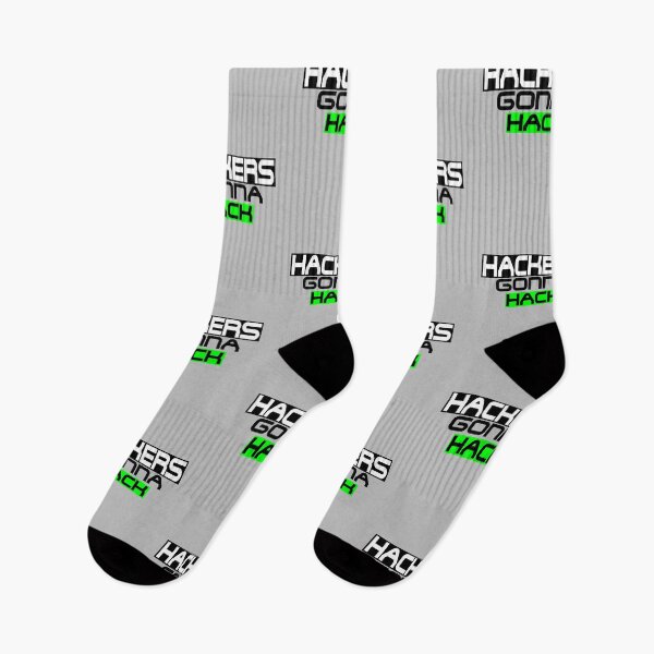 Item preview, Hackers Gonna Hack Funny Hacking designed and sold by ByTekk.