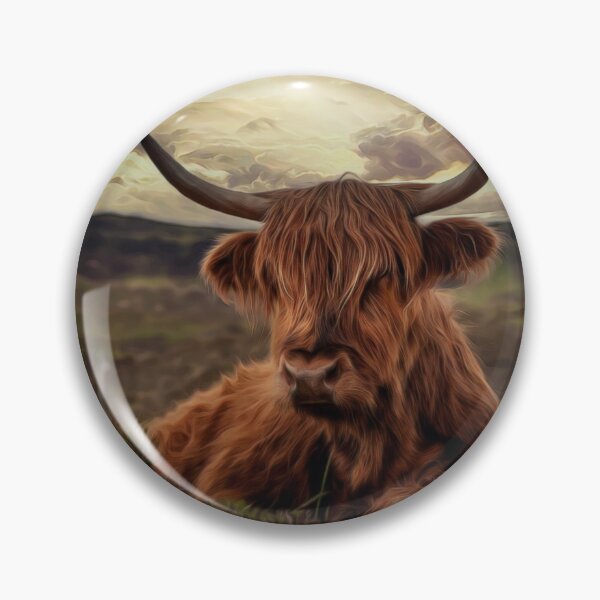 Item preview, Cattle painting  designed and sold by BorneowithLove.