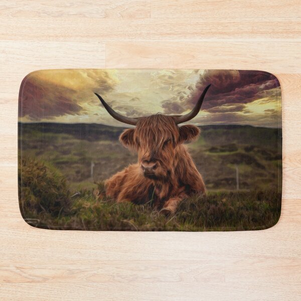 Item preview, Cattle painting  designed and sold by BorneowithLove.